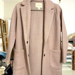 Chevron Coat Cynthia Rowley XS